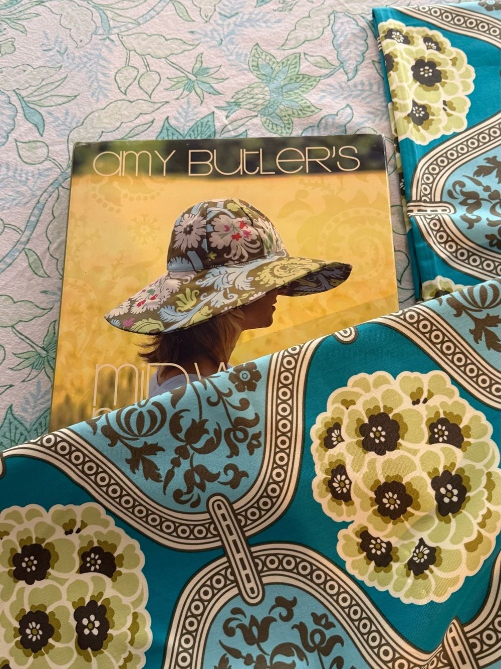 Amy Butler Desgn Book and Amy Butler Fabric